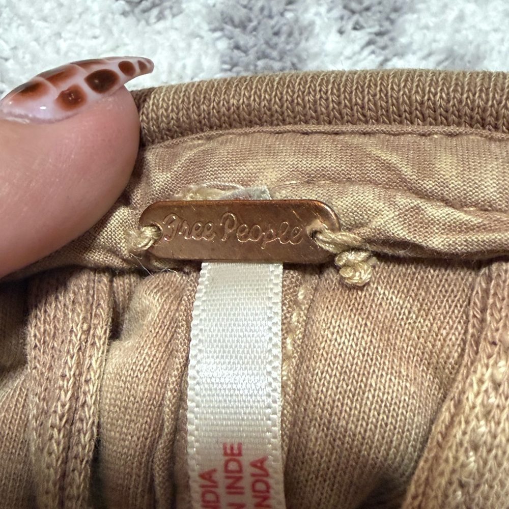 Free People Tan Puffer Jacket - Picture 5 of 5